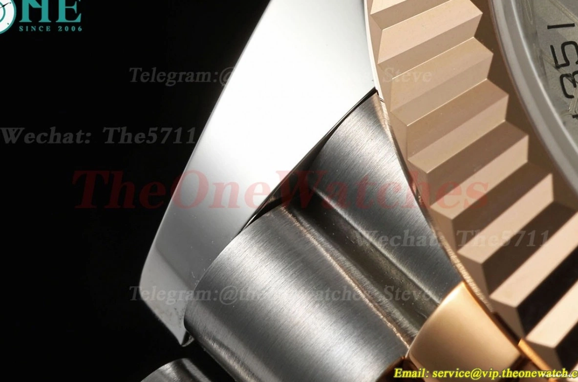 126331 A3235 Datejust Silver EWEF Textured 41mm Jub Stk SS RG 0325